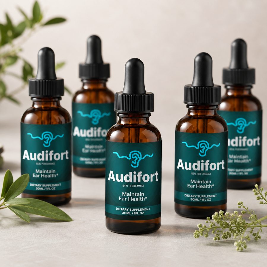 Audifort supplement bottles
